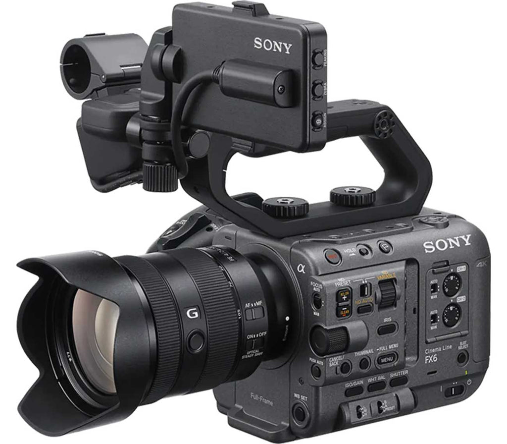 Sony FX6 Cinema Line Full-Frame Cinema Camera with FE 24-105mm F4 G OSS Lens - ILMEFX6VK - image 1