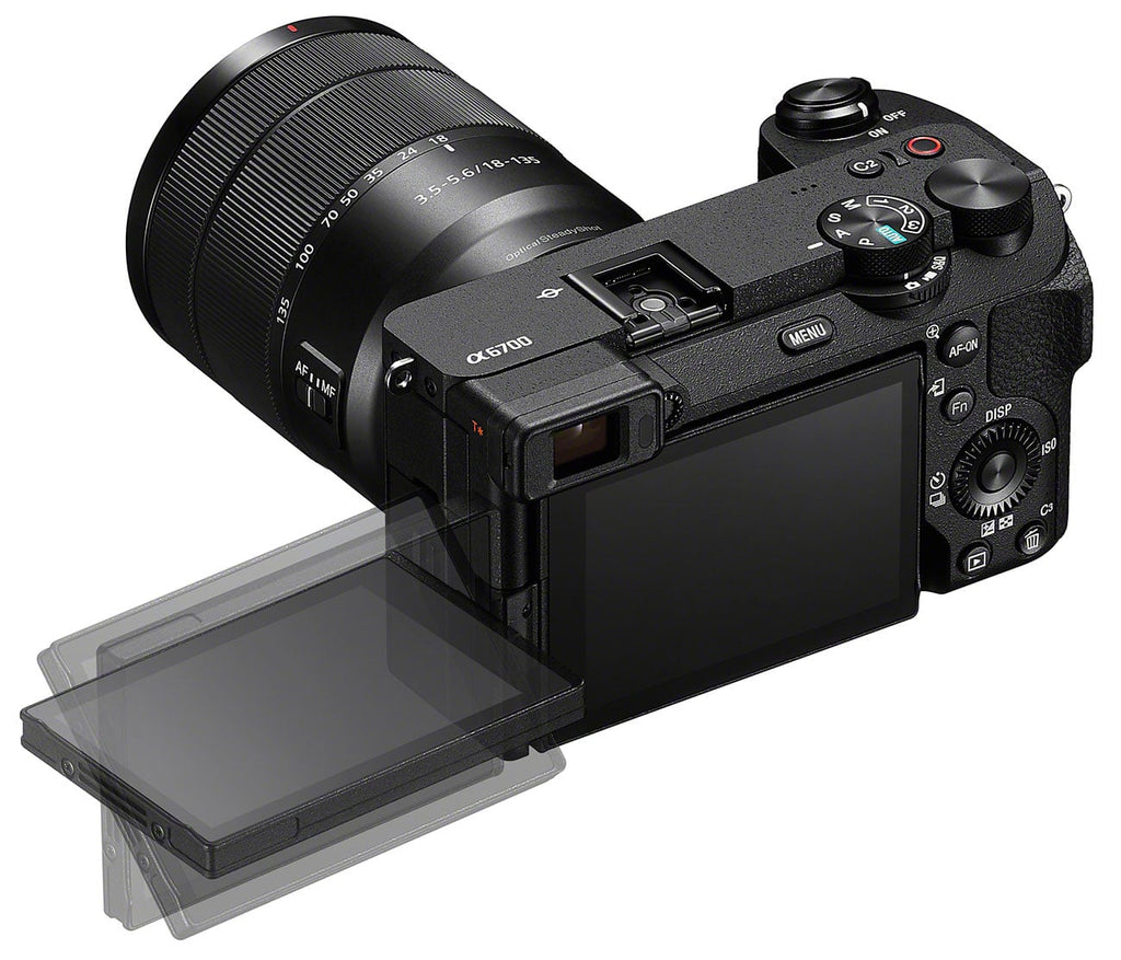 Sony Alpha a6700 Mirrorless Digital Camera With 18-135mm f/3.5-5.6 OSS Telephoto Zoom Lens Black - ILCE-6 - image 5