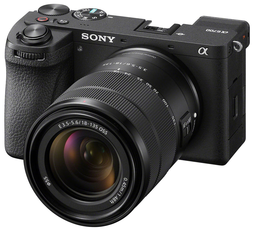 Sony Alpha a6700 Mirrorless Digital Camera With 18-135mm f/3.5-5.6 OSS Telephoto Zoom Lens Black - ILCE-6 - image 3