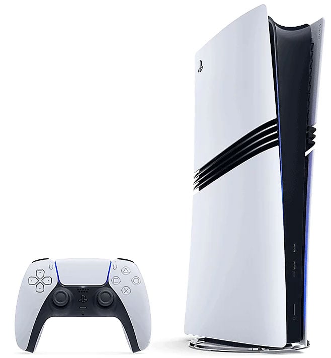 Sony PlayStation 5 Pro Game Console in White - 1000050805 - image 1