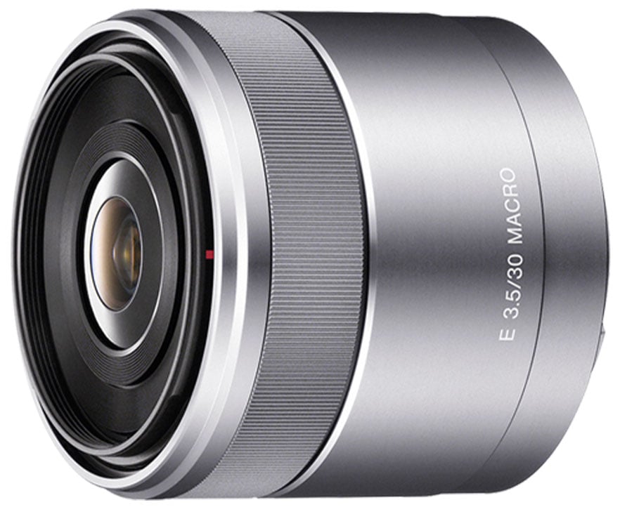 Sony Silver E 30mm F3.5 Macro Lens - SEL30M35 - image 1