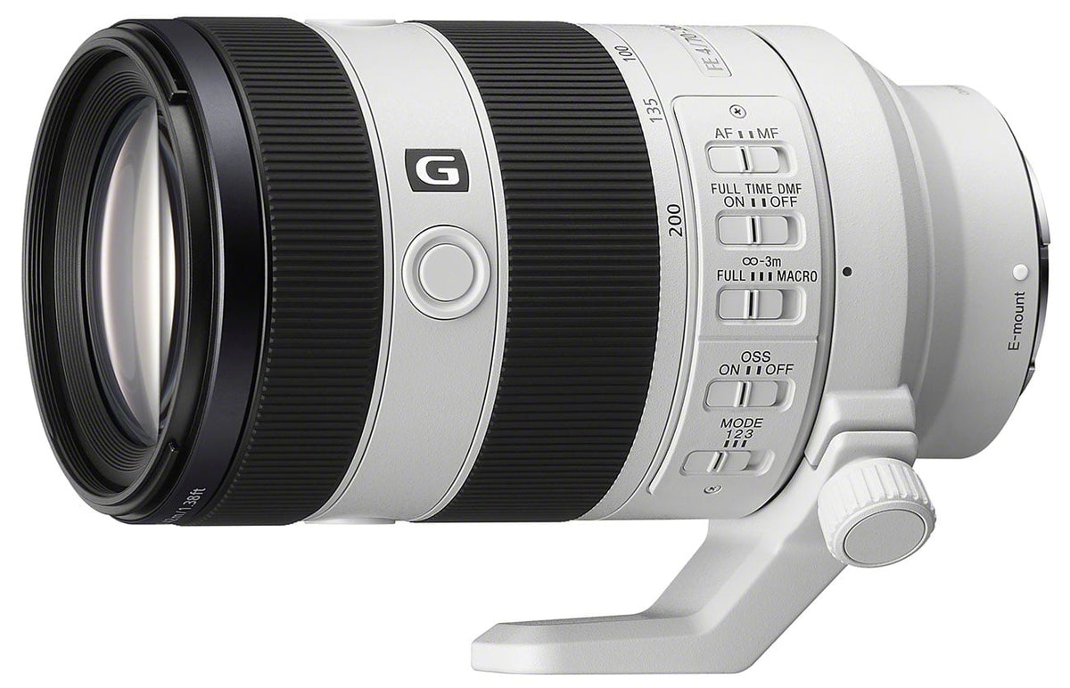 Sony FE 70-200mm f/4 Macro G OSS II Camera Lens in White Finish - SEL70200G2 - image 1