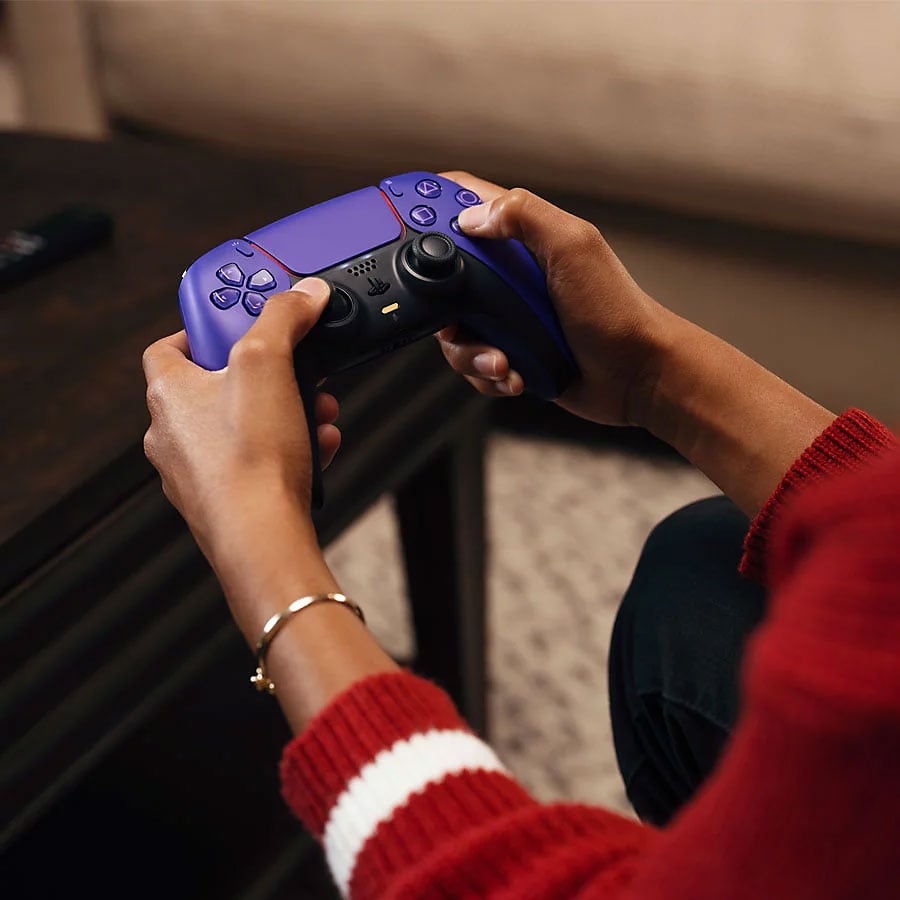 Sony PlayStation 5 Controller DualSense Wireless in Galactic Purple - 1000050330 - image 5