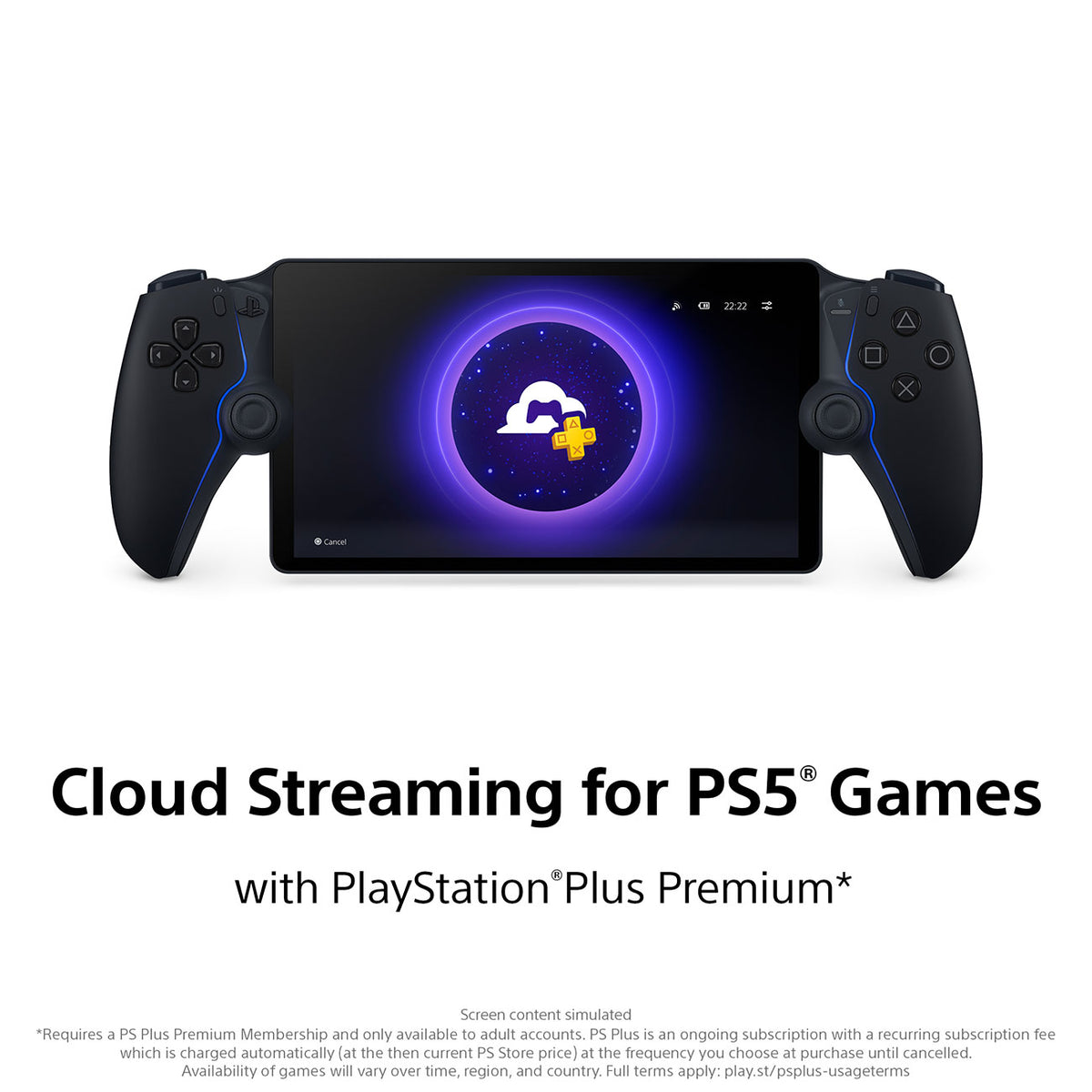 Sony PlayStation Portal Remote Player for PlayStation 5 in Midnight Black - 1000044180 - image 4
