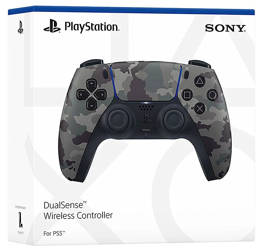Sony PlayStation 5 Controller DualSense Wireless in Gray Camouflage - 1000050331 - image 5