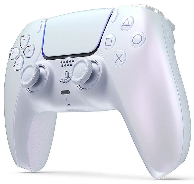 Sony PlayStation 5 Controller DualSense Wireless in Chroma Pearl - 1000050332 - image 3