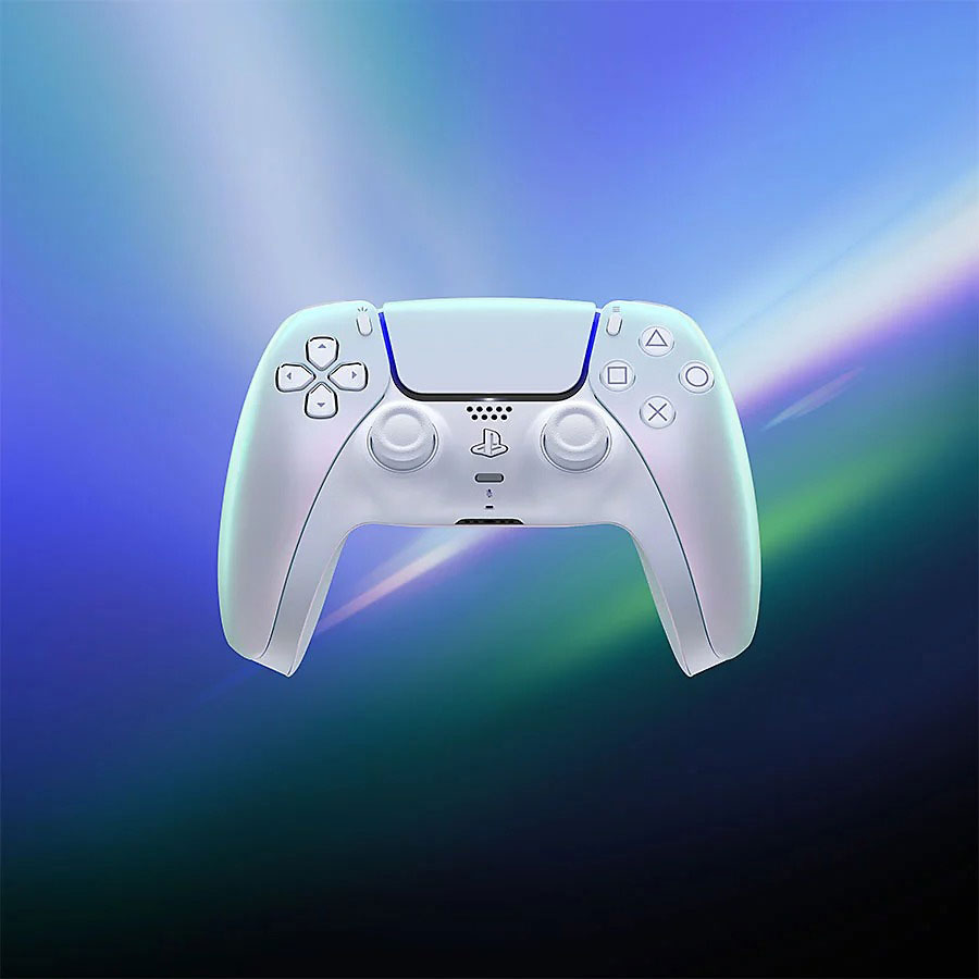 Sony PlayStation 5 Controller DualSense Wireless in Chroma Pearl - 1000050332 - image 6