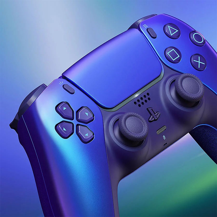 Sony PlayStation 5 Controller DualSense Wireless in Chroma Indigo - 1000050333 - image 8