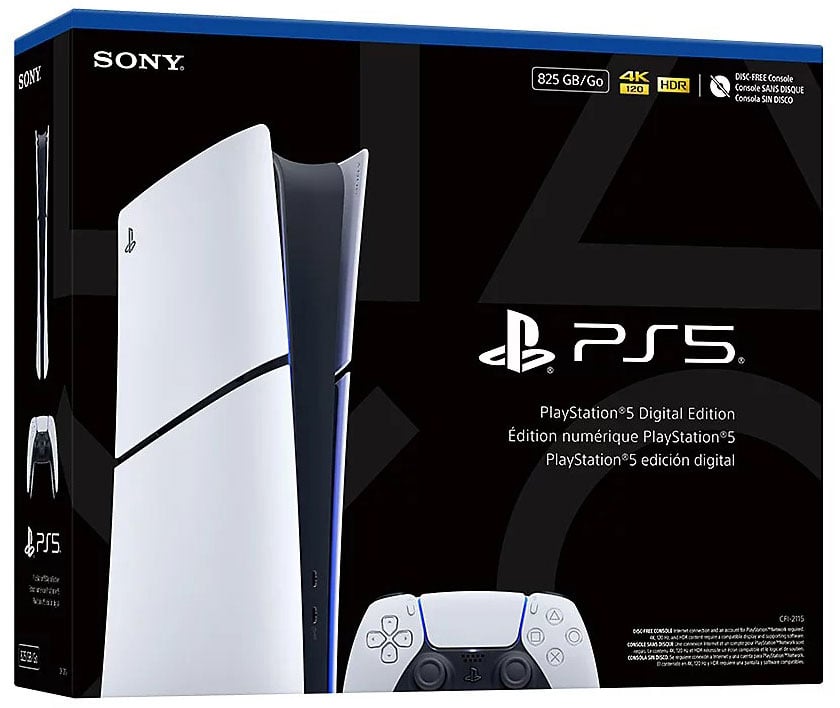 Sony PlayStation 5 Digital Edition Game Console in White - 1000049898 - image 5