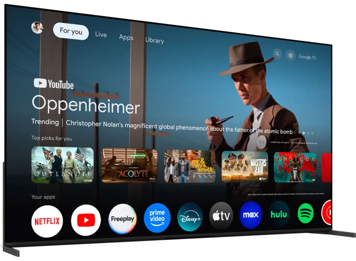 Sony BRAVIA 8 II QD-OLED TV 55-Inch 4K Smart with Google TV - K55XR80M2 - image 2