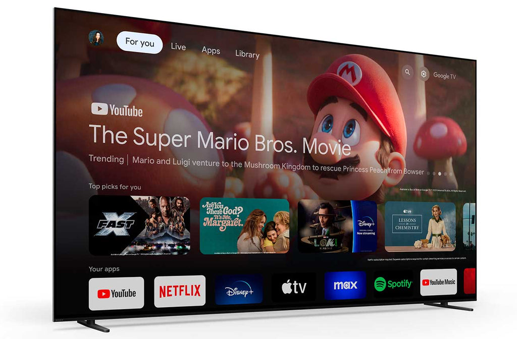 Sony BRAVIA 8 OLED TV 55-Inch 4K HDR Google TV in Black - K55XR80 - image 2
