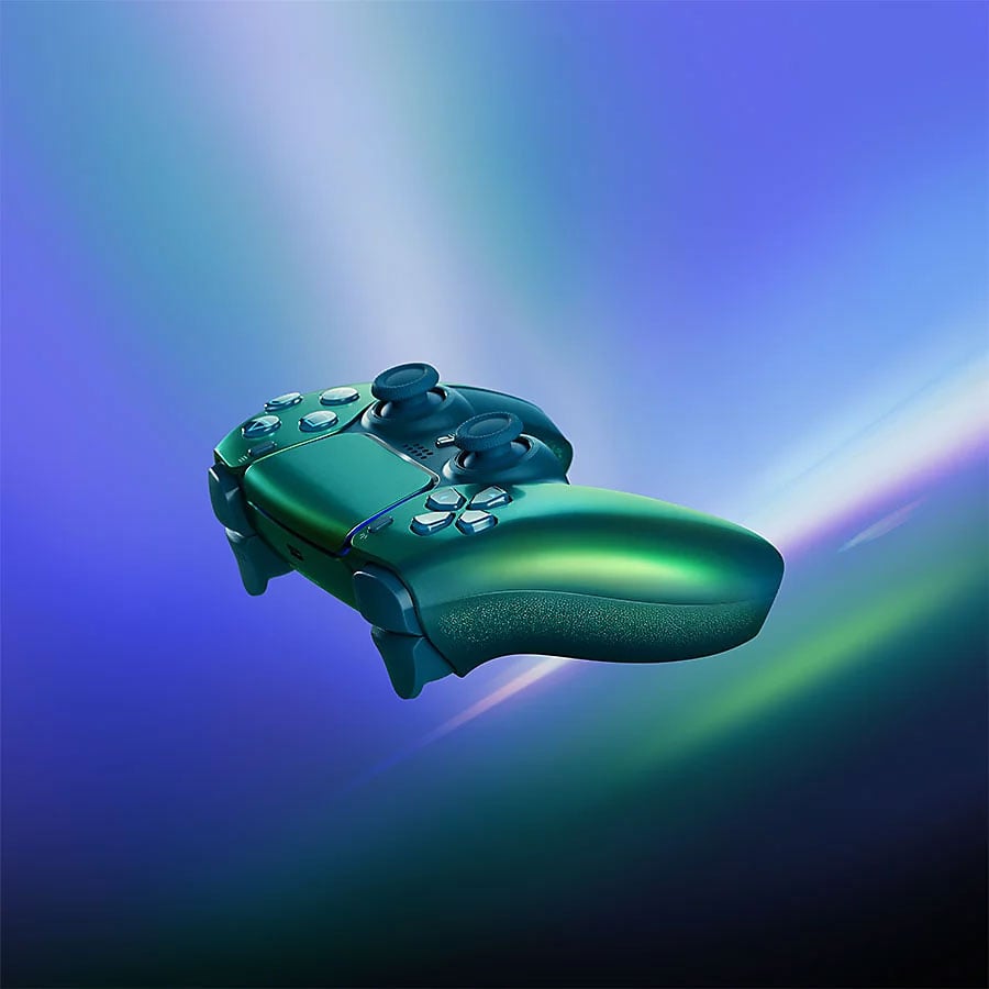 Sony PlayStation 5 Controller DualSense Wireless in Chroma Teal - 1000050334 - image 7