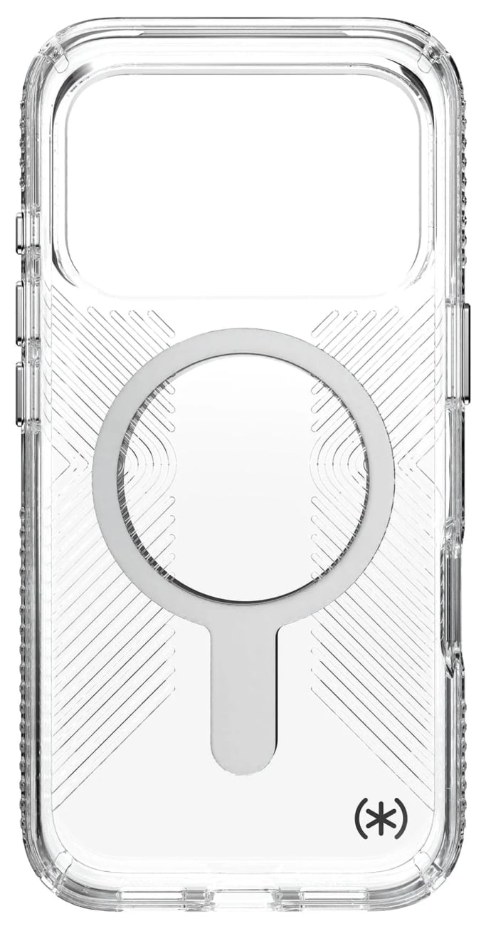 Speck Presidio Perfect-Clear Grip MagSafe with ClickLock Case for iPhone 18 Pro and iPhone 17 Pro in Clea - image 3
