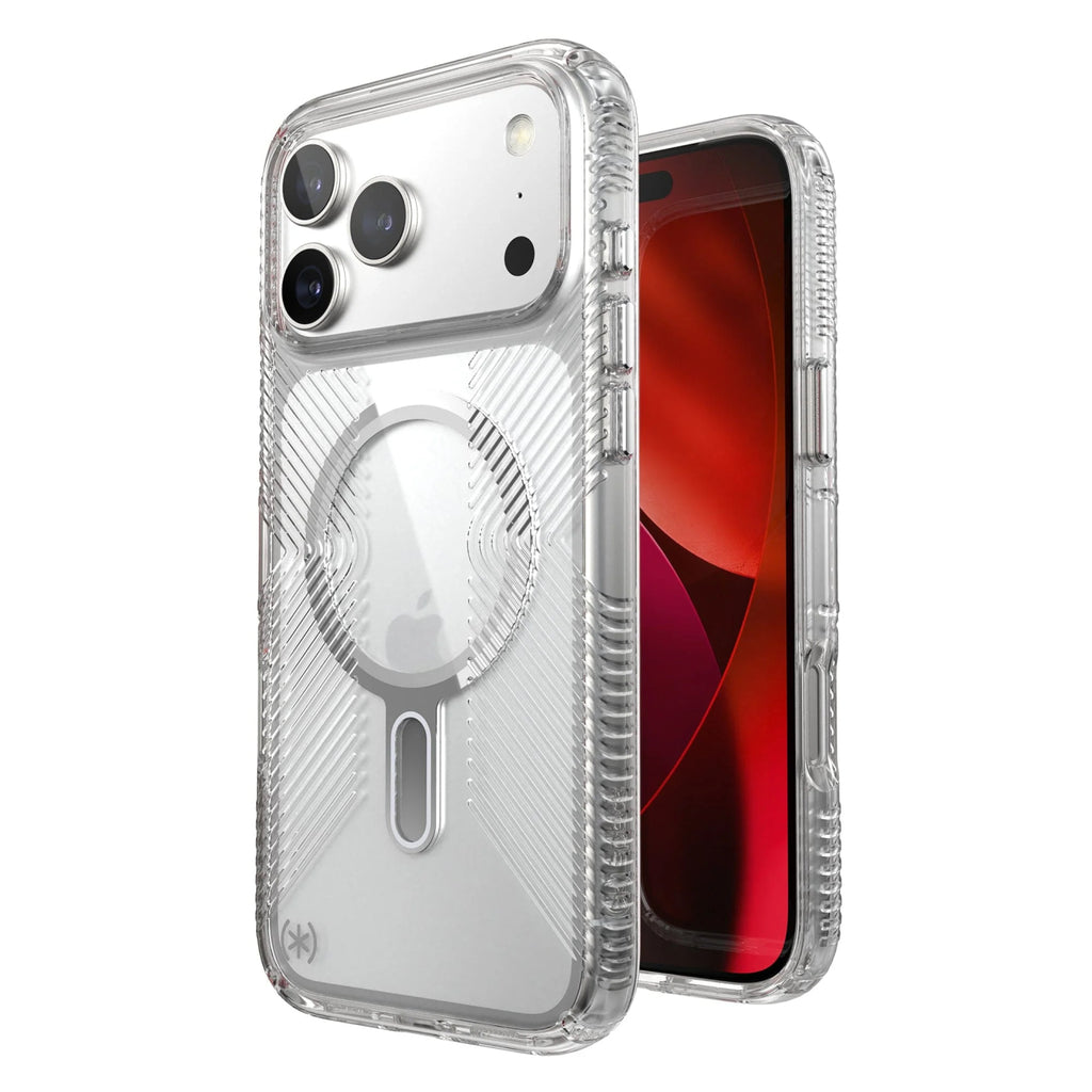 Speck Presidio Perfect-Clear Grip MagSafe with ClickLock Case for iPhone 18 Pro Max and iPhone 17 Pro Max - image 4