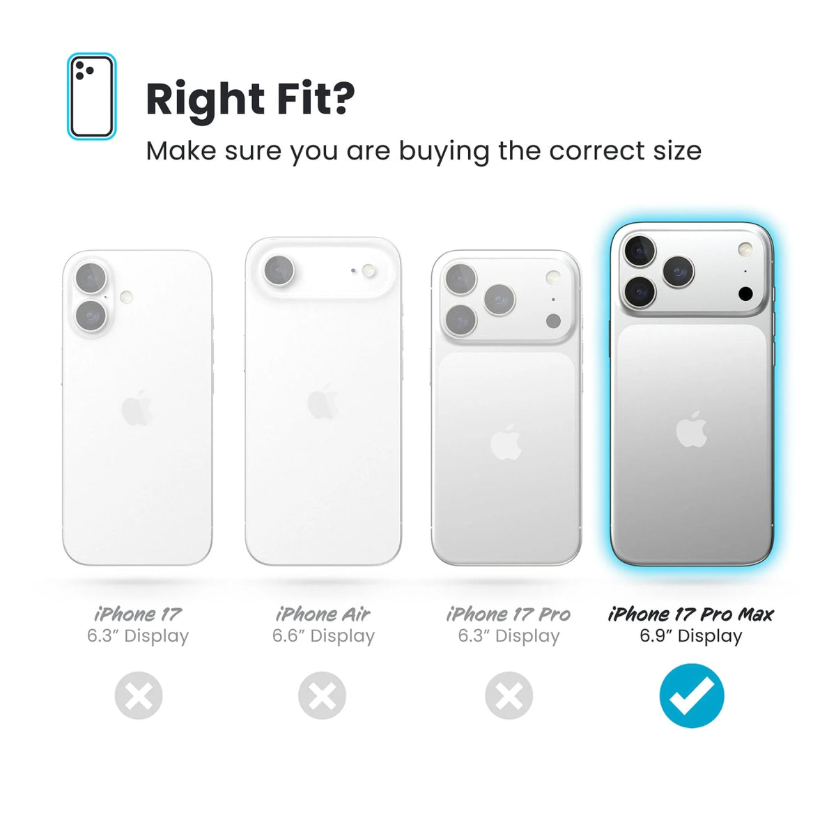 Speck Presidio Perfect-Clear Grip MagSafe with ClickLock Case for iPhone 18 Pro Max and iPhone 17 Pro Max - image 8