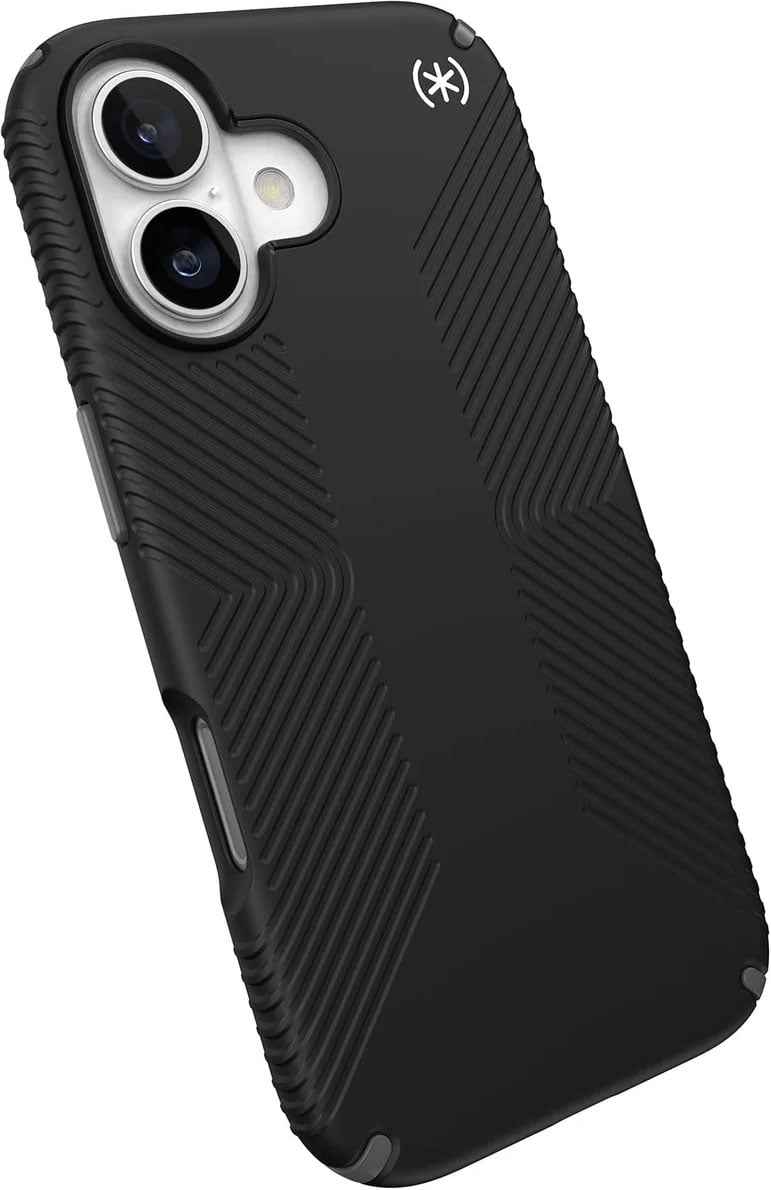Speck Presidio2 Grip MagSafe Case for iPhone 17 in Black/Slate Grey - 150958-D143 - image 2