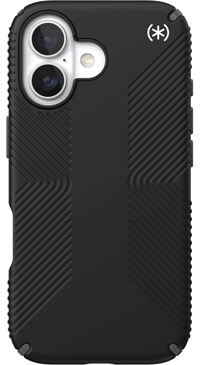 Speck Presidio2 Grip MagSafe Case for iPhone 17 in Black/Slate Grey - 150958-D143 - image 1