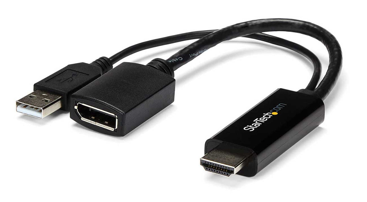 StarTech HDMI To DisplayPort Adapter - 4K 30Hz - HD2DP - image 2