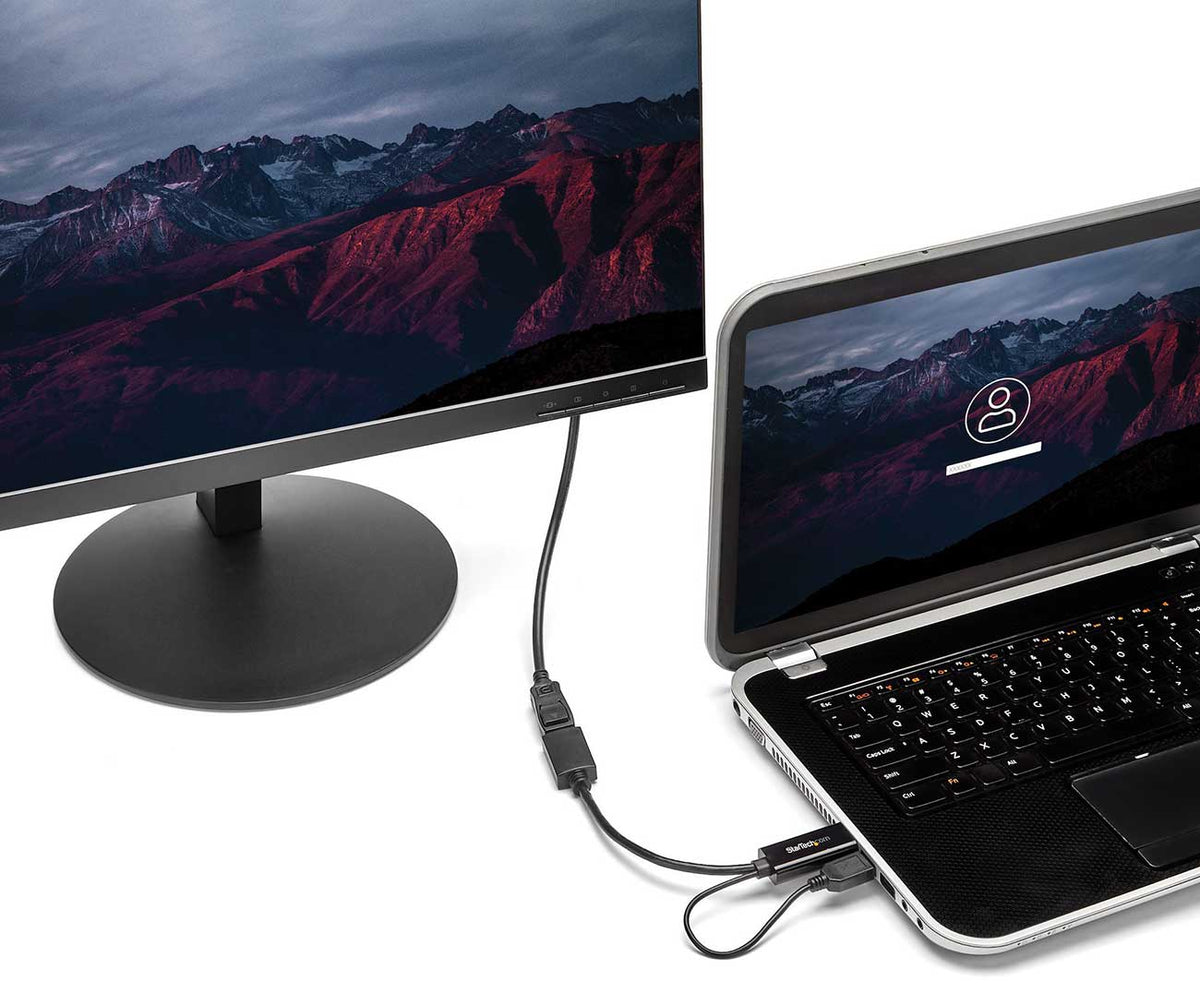 StarTech HDMI To DisplayPort Adapter - 4K 30Hz - HD2DP - image 3