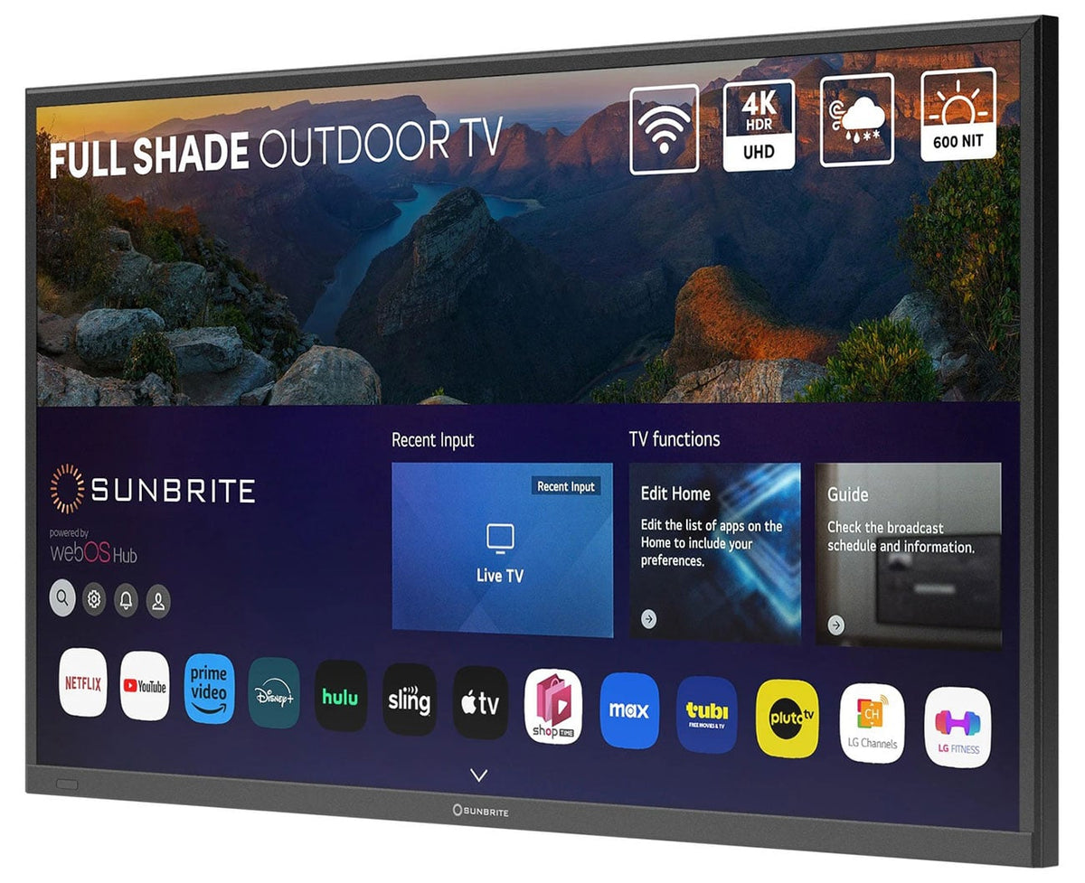 SunBrite Veranda 4 Series Outdoor TV 55-Inch Full Shade 4K Smart TV - SB-V4-55-BL - image 2