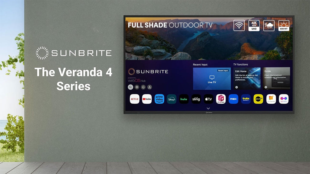 SunBrite Veranda 4 Series Outdoor TV 55-Inch Full Shade 4K Smart TV - SB-V4-55-BL - image 9