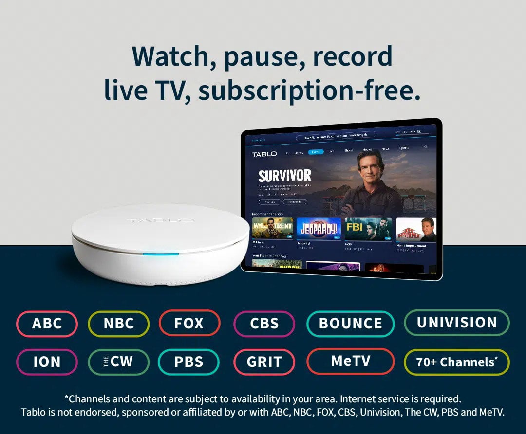 Tablo 4th Gen OTA Whole-Home DVR 2-Tuner without Antenna - NUTF1282B01CN - image 3