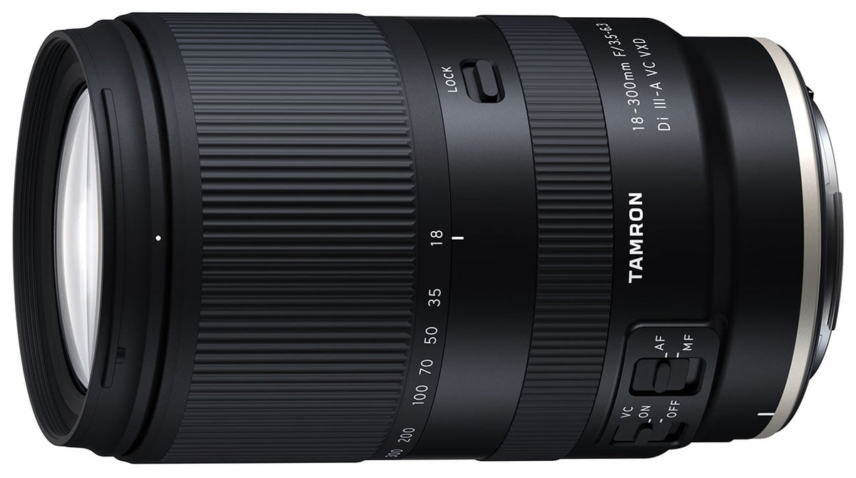 Tamron 18-300mm F/3.5-6.3 Di III-A VC VXD Lens for Canon RF in Black - AFB061R700 - image 1