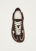 Tb.00 Barefoot Rife Sneaker aus kakao- und cremefarbenem Leder
