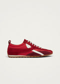 Tb.304 Nylon-Sneaker aus rotem Leder