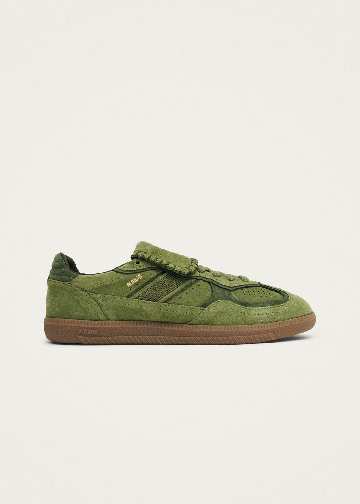 Tb.490 Club Veloursleder-Sneaker in Grün