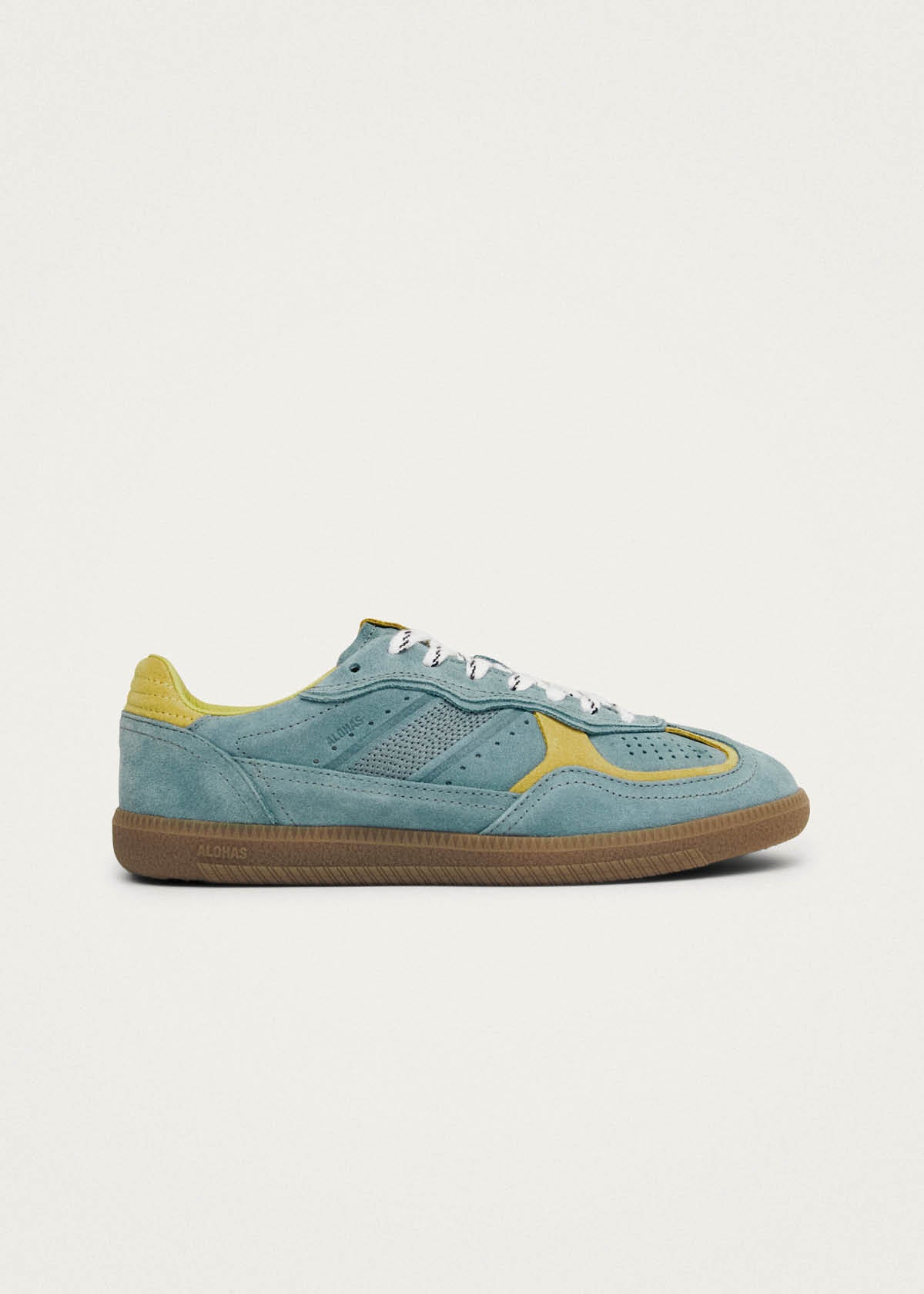 Tb.490 Rife Sneaker aus blau-grauem Leder