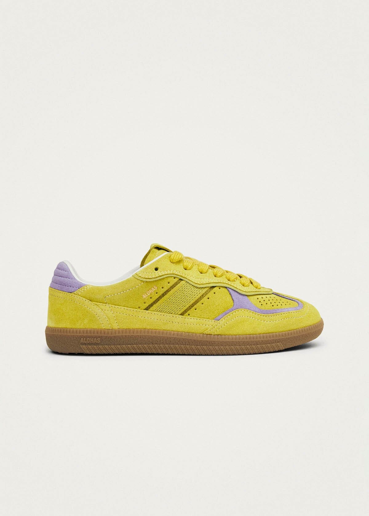 Tb.490 Rife Acid Green Leren Sneakers