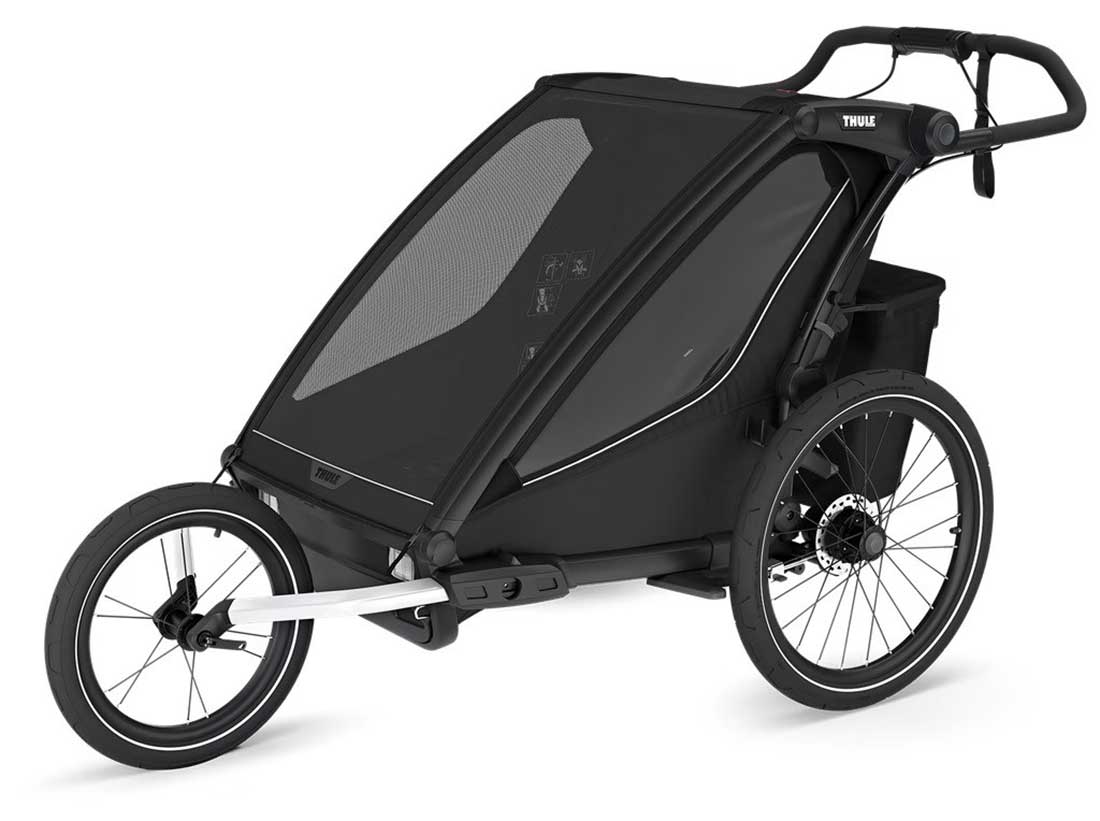 Thule Chariot Sport 2 Double Bike Trailer in Black - 10201031 - image 5