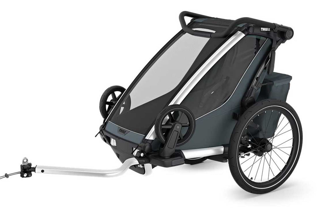Thule Chariot Cross 2 Single Bike Trailer in Dark Slate - 10201034 - image 1