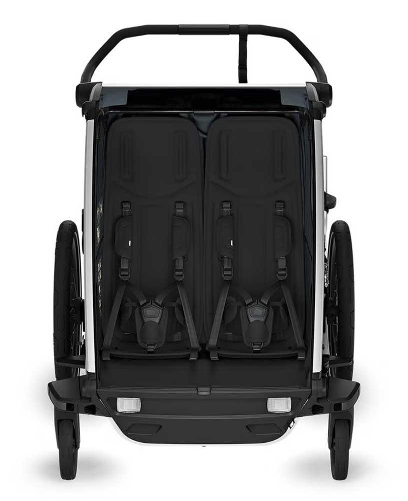 Thule Chariot Cross 2 Double Bike Trailer in Dark Slate - 10201035 - image 4