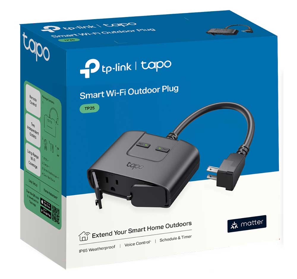 TP-Link Tapo Smart WiFi Outdoor Plug - TP25 - image 8