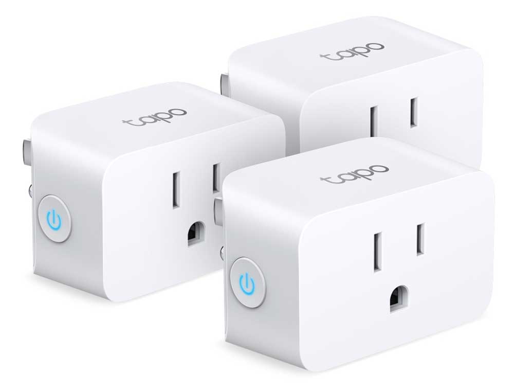 TP-Link Tapo Mini Smart Wi-Fi Plug (3-Pack) - TP15(3-PACK) - image 1