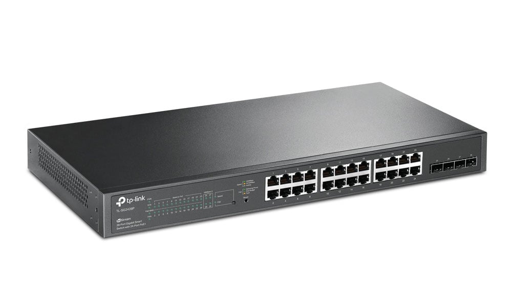 TP-Link 28-Port Gigabit Smart Switch with 24-Port PoE+ - SG2428P - image 2
