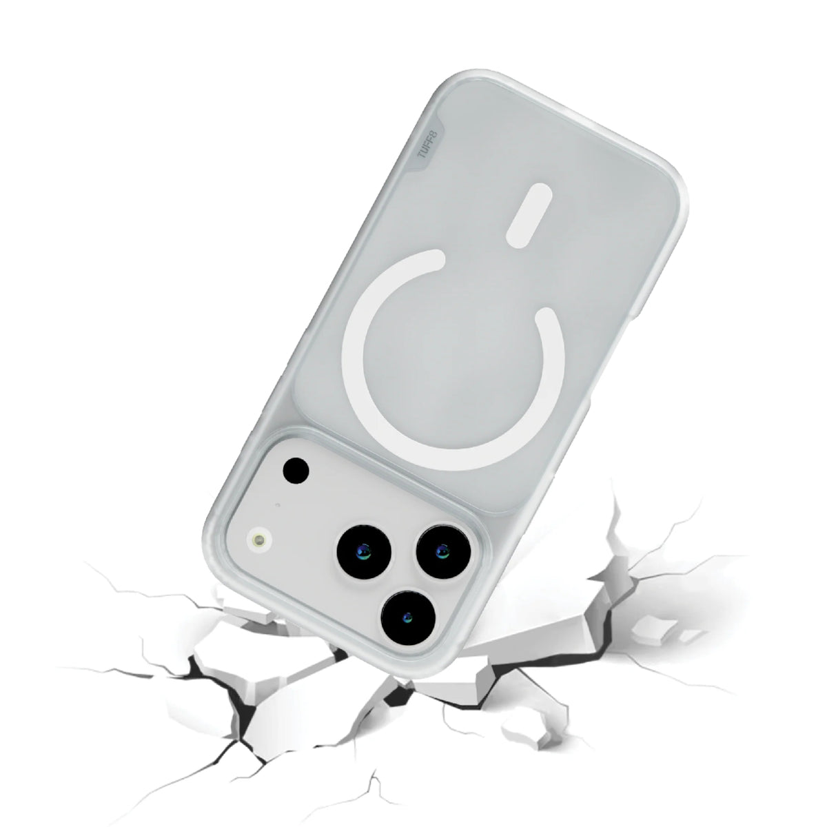 TUFF8 GlideGuard Case for iPhone 18 Pro and 17 Pro in Matte Clear - T8GG-IP1803MC - image 3