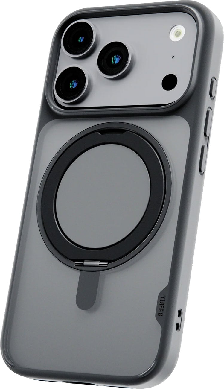 TUFF8 Glide360 Case for iPhone 18 Pro and 17 Pro Case in Smoke Black - T8G3-IP1803BK - image 1
