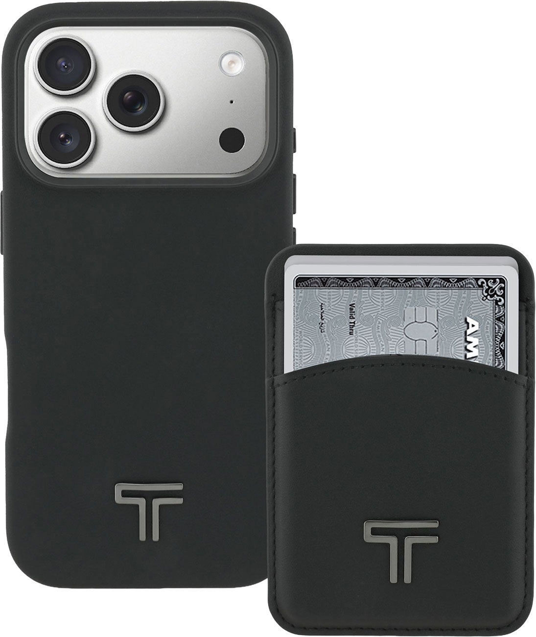 TUMI Mobile Accessory MagSafe Crossbody and Wallet Case for iPhone 17 Pro Max in Black - 159406-1041 - image 2