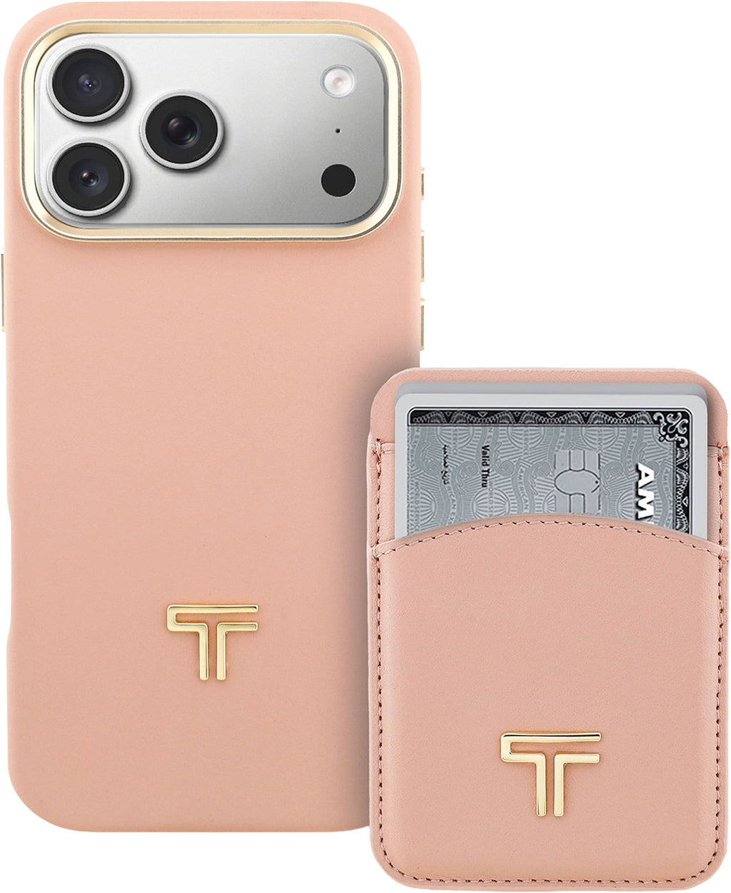 TUMI Mobile Accessory MagSafe Crossbody and Wallet Case for iPhone 17 Pro Max in Blush - 159406-4482 - image 2