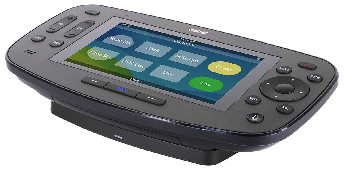 URC Remote Control 5-Inch Handheld Touch Screen with Hard Buttons and Voice Control - MX-4000 - image 2