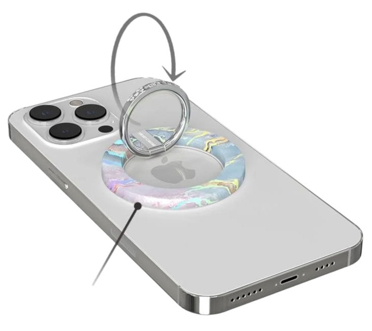 Velvet Caviar MagSafe Grip Ring in Holo Moonstone - MSR-M39G-R - image 4