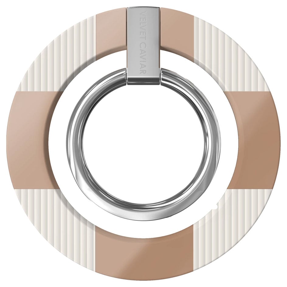Velvet Caviar MagSafe Grip Ring in Nude Vibe Checker - MSR-NDCHECK-R - image 1