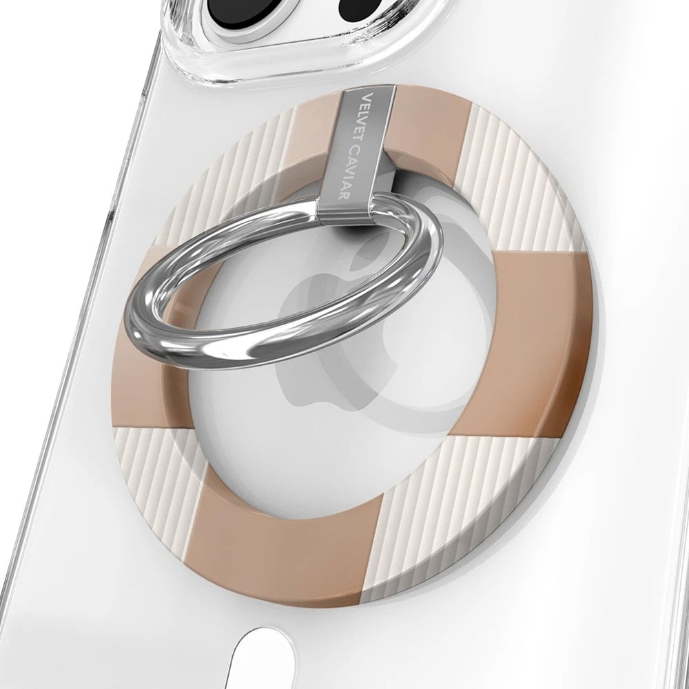 Velvet Caviar MagSafe Grip Ring in Nude Vibe Checker - MSR-NDCHECK-R - image 3
