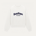 Ribbed Knit Sweater - White