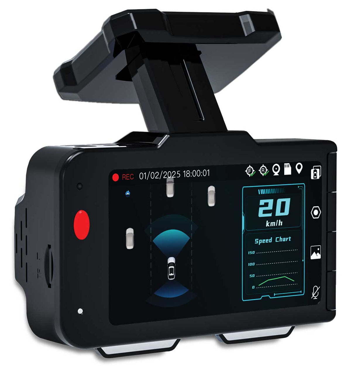VOXX Electronics 4K AI Dash Cam (Front & Rear) - ACADC5 - image 2