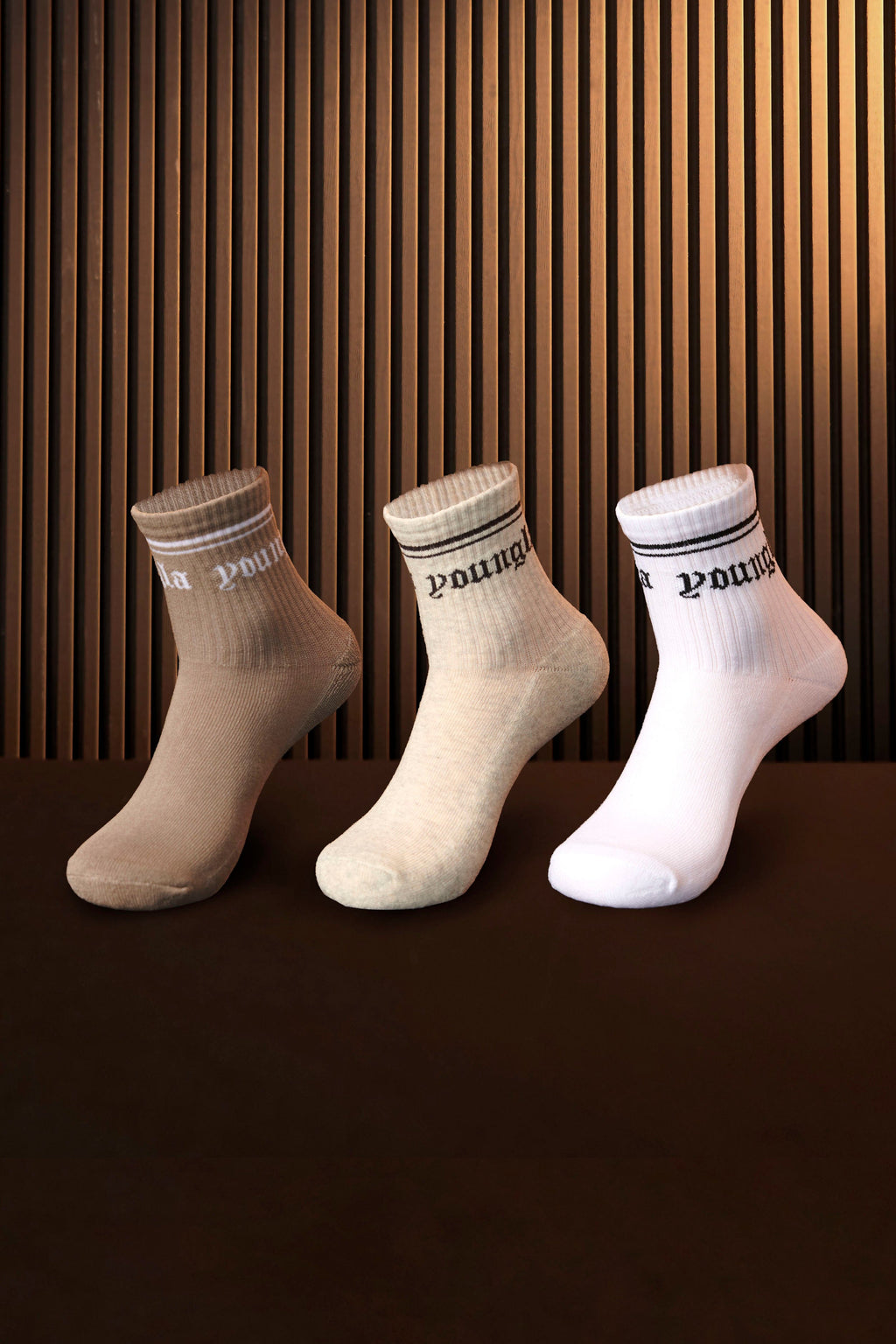 W605 - Paquete de 3 calcetines Urban Crew