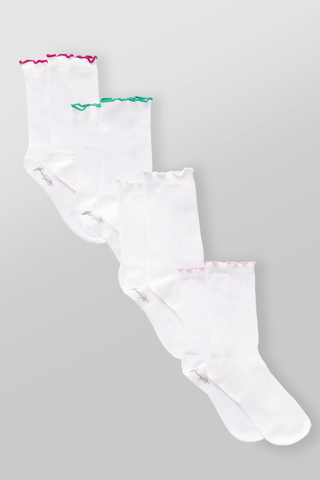 W6119 Chaussettes à volants